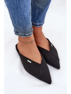 Dámské pantofle s  Big Star Černé model 21686383 - Big Star Shoes