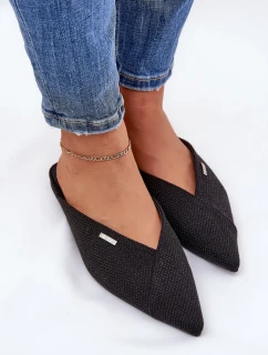 Dámské pantofle s  Big Star Černé model 21686383 - Big Star Shoes