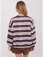 Mikina IT BL 9780 1.48 tmavohnedá