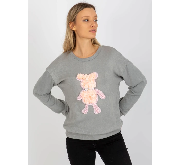 Blúzka LK BZ 509067.15 sivá