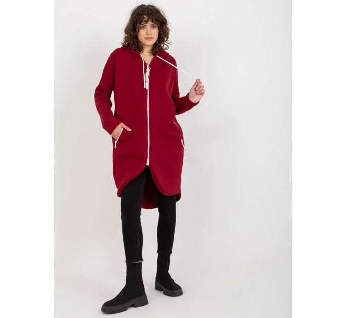 Mikina RV BL 4742.20P bordová Mikina RV BL 4742.20P bordová