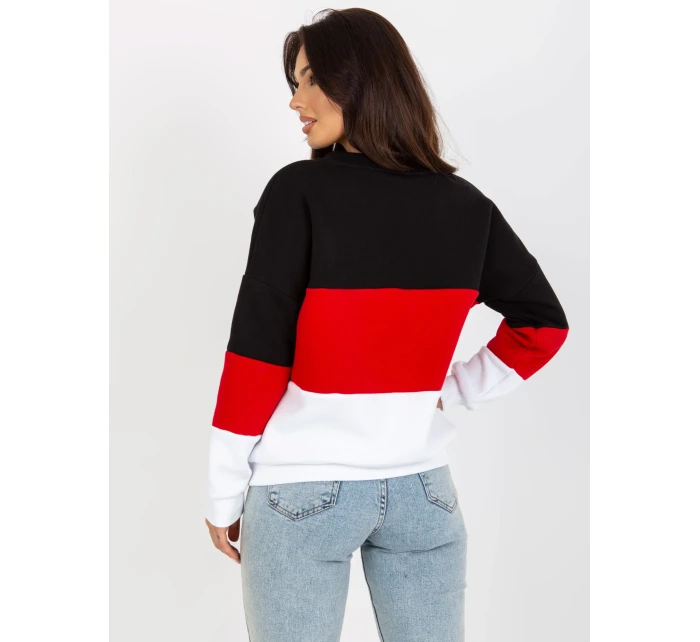 Mikina RV BL 8377.89 čierna a červená Mikina RV BL 8377.89 čierna a červená