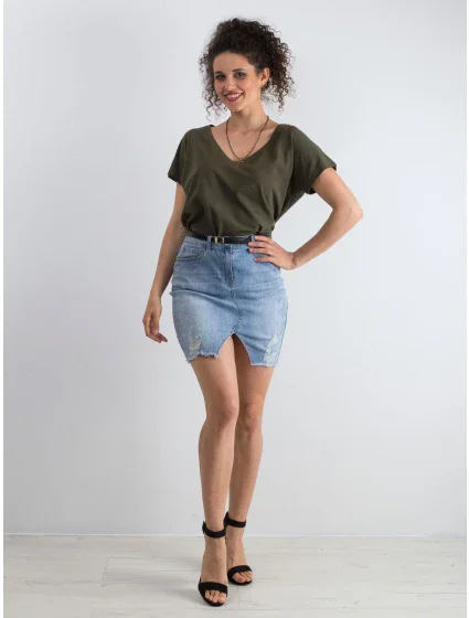 Tričko RV TS model 16311200 khaki - FPrice Tričko RV TS model 16311200 khaki - FPrice