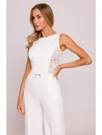 Kombinéza s krajkovými  ecru model 21136240 - Moe