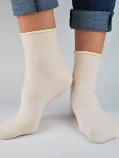 BAVLNĚNÉ PONOŽKY BEZ ŠŇŮRKY SB014