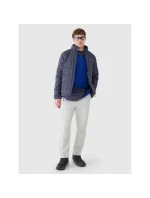 Pánska trekingová bunda 4F 4FWSS25TFSWM473-36S Primaloft Active so zipsom a kapucňou Pánska trekingová bunda 4F 4FWSS25TFSWM473-36S Primaloft Active so zipsom a kapucňou