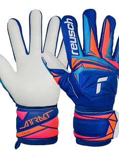 Dětské brankářské rukavice Attrakt Grip Junior Blue model 22121808 - Reusch