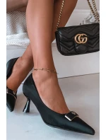 Lodičky s ozdobným detailem model 21937544 - Boto Lodičky s ozdobným detailem model 21937544 - Boto