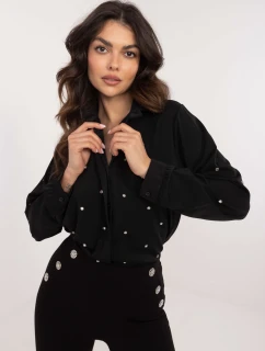 Košeľa DHJ KS 18397.47P čierna