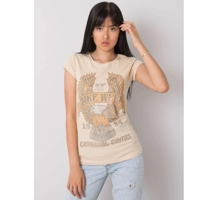 Tričko EM TS ES 21 533.16 béžová