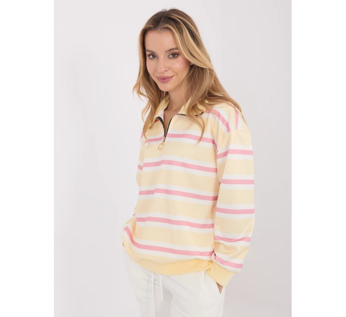 Bluzka IT BZ jasny żółty model 21834252 - FPrice Bluzka IT BZ jasny żółty model 21834252 - FPrice