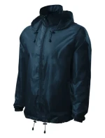 Windy unisex vetrovka námornícka modrá