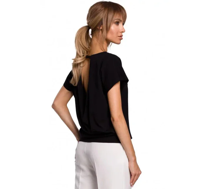 Dámská halenka model 20510023 černá - Moe Dámská halenka model 20510023 černá - Moe