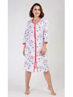 Dámské domácí šaty s tříčtvrtečním rukávem model 18316210 - Vienetta