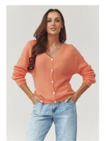 Sveter na gombíky model 223256 Makadamia