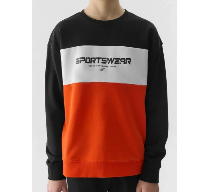 Mikina 4F Jr 4FJWSS24TSWSM0923-62S Mikina 4F Jr 4FJWSS24TSWSM0923-62S