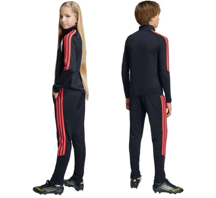 Dětské kalhoty Tiro 26 League Slim černočervené model 21838160 - ADIDAS