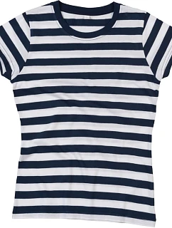 M Dámské pruhované tričko 70. navy/white model 22514840 - Mantis
