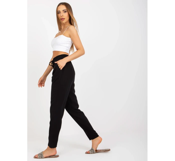 Nohavice D73761M61869L čierne