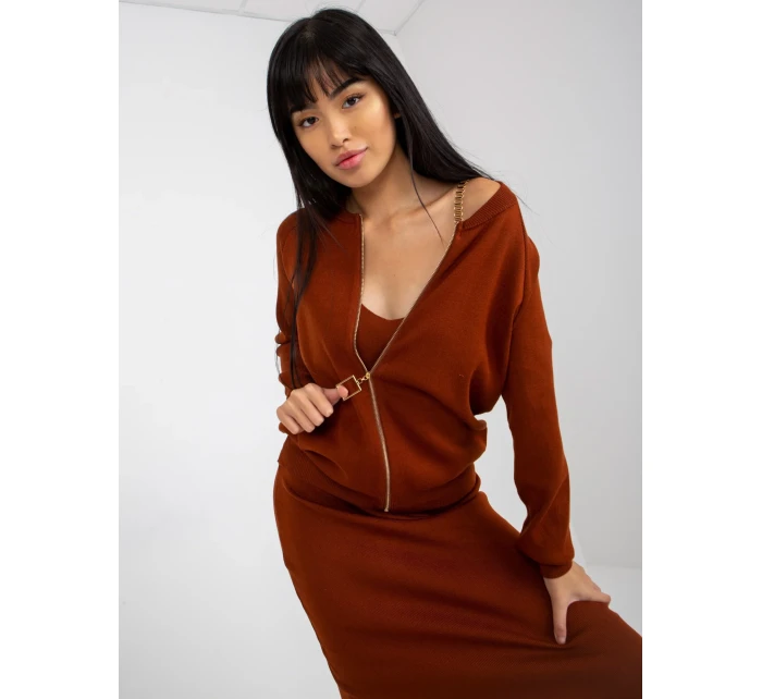 Súprava EM KMPL MC7867.36 tmavo hnedá