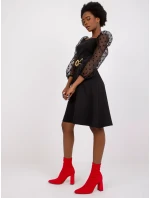 Šaty LK SK 508854.56 čierna