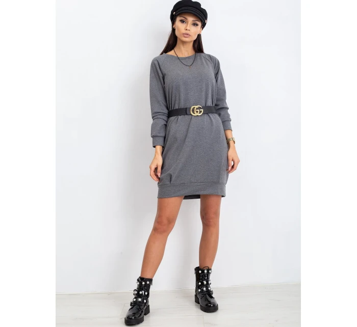 Šaty RV TU 5184.93P tmavo šedá