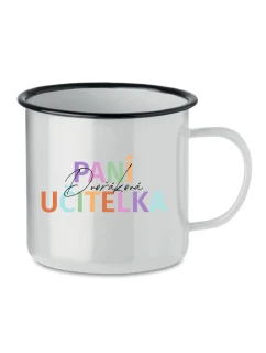 Personalizovaný retro plecháček pro paní učitelku/pana učitele