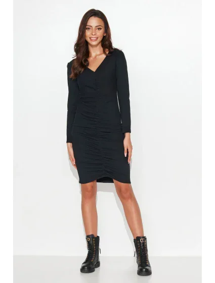 Dámské šaty model 18828818 černé - Numinou Dámské šaty model 18828818 černé - Numinou