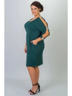 Dámske šaty U663 zelené - Karko