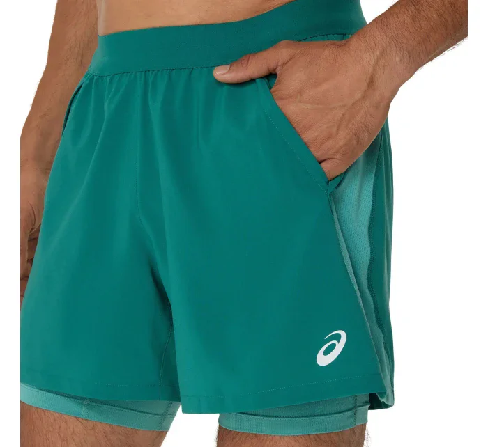 Pánské šortky M zelené Road model 21130008 - Asics Pánské šortky M zelené Road model 21130008 - Asics