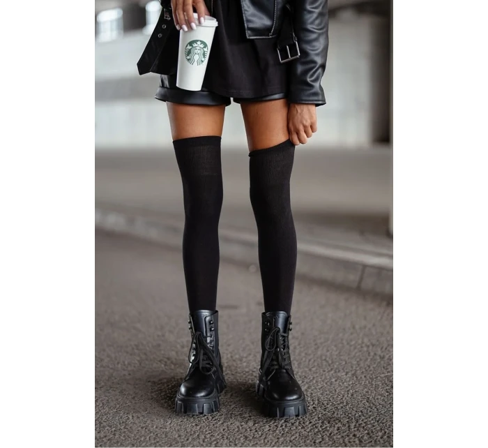 HLADKÉ BAVLNENÉ PONOŽKY 0293.001