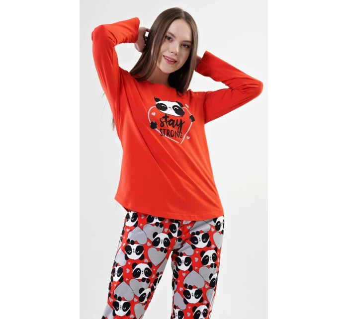 Dámské pyžamo dlouhé model 18316498 - Vienetta Secret