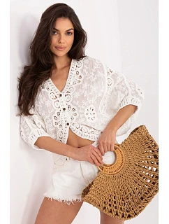 Svetr na zapínanie, model 230164, Italy Moda
