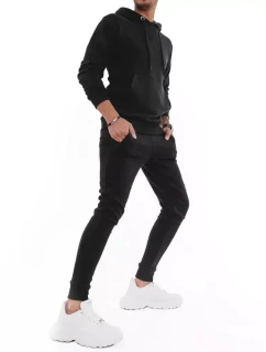 FashionStreet čierna pánska tepláková súprava AX0432
