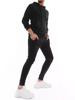 FashionStreet čierna pánska tepláková súprava AX0432