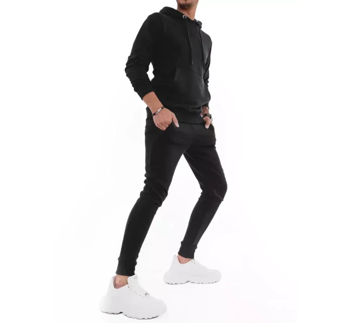 FashionStreet čierna pánska tepláková súprava AX0432