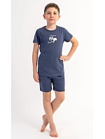 Dětské pyžamo šortky Malá model 22405415 - Vienetta Kids Dětské pyžamo šortky Malá model 22405415 - Vienetta Kids