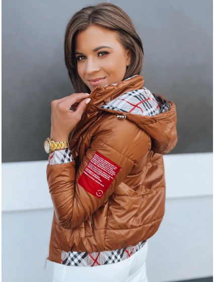 Dámská bunda camel Dstreet model 21965279 - FashionStreet
