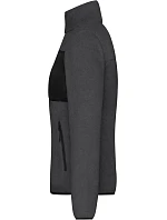 JN Dámská fleecová bunda 02. dark melange/black model 22538383 - Daiber JN Dámská fleecová bunda 02. dark melange/black model 22538383 - Daiber