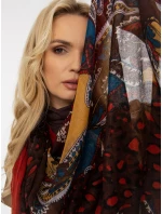 Tunelová šála AT KM model 17714518 hnědá - FPrice