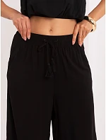 Spodnie model 22278409 czarny - FPrice Spodnie model 22278409 czarny - FPrice