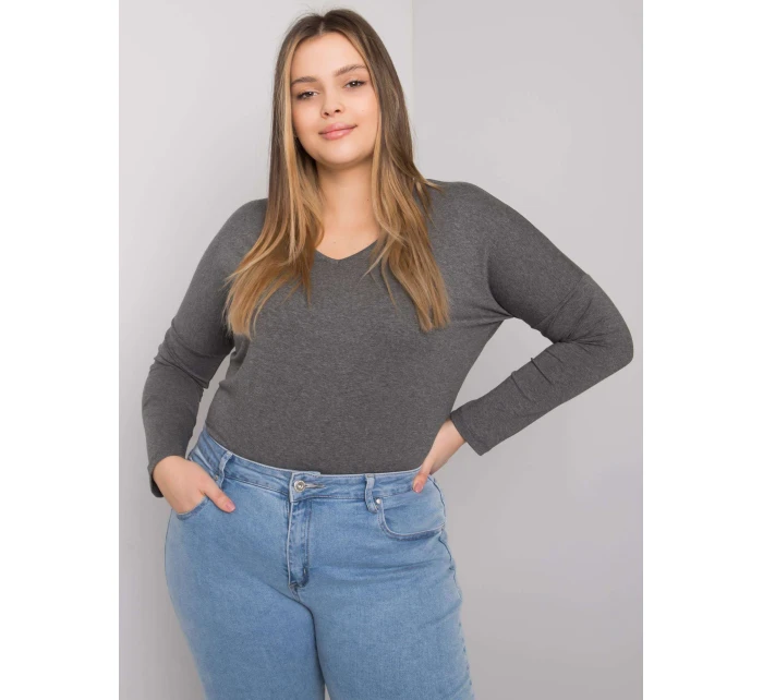 Blúzka RV BZ 7302.23 tmavo šedá Blúzka RV BZ 7302.23 tmavo šedá