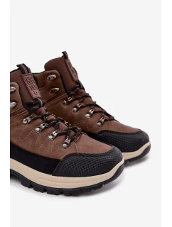 Pánske trekové topánky Big Star - hnedé