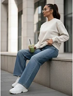 SWAN dámská mikina pistáciová Dstreet model 21976216 - FashionStreet