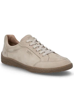 Skórzane męskie beżowe model 22034111 - Rieker