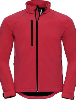 Pánská 3vrstvá softshellová bunda 10. classic red model 22466451 - Russell Athletic