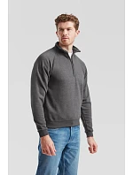 Fruit of the Loom Premium Zip Neck Sweat Mikina s 1/4 zipsom 16.2032 biela