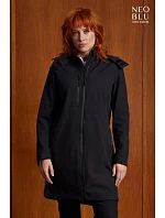Women Dámský  kabát deep black model 22499545 - NEOBLU