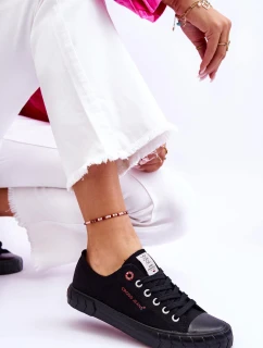 Klasyczne Damskie Trampki Cross Jeans LL2R4051 Czarne