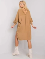 Šaty DHJ SK model 15911762 tmavě lila - FPrice Šaty DHJ SK model 15911762 tmavě lila - FPrice